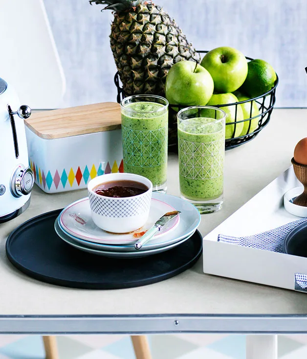 Minty breakfast blend