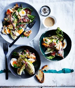 Grilled Caesar salad