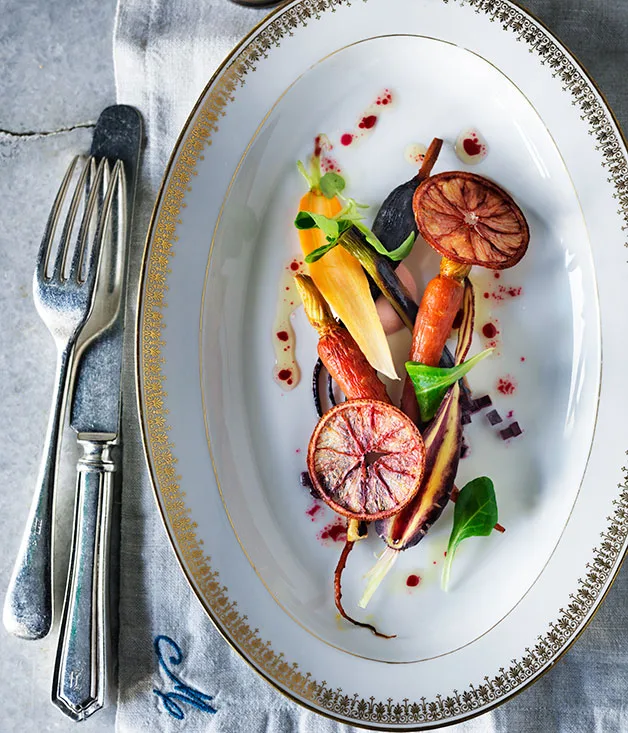 Carrot-beetroot salad