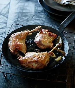 Crisp duck confit