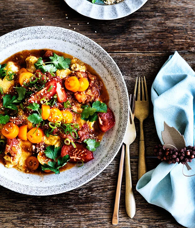 Chinese-style tomato scrambled eggs