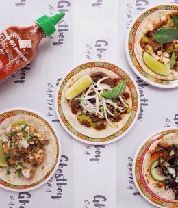 Tacos by guest chefs at Ghostboy Cantina