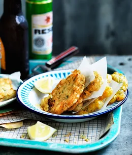 Puerto Rican bacalaítos