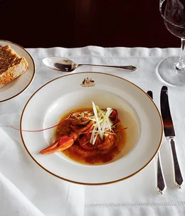 Steamed egg, yabby and chilli