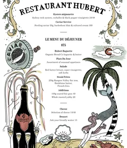 Restaurant Hubert opens for lunch