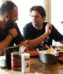 Ben Shewry does souvlaki