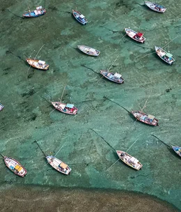 World view: Weligama Bay, Sri Lanka