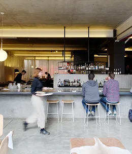 The bar at Franklin, Hobart