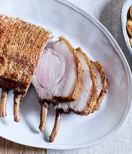 Fennel-spiced pork rack