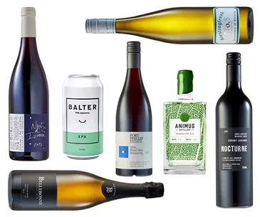 Gourmet Traveller's top drops for April include a powerful and complex Victorian gin with citrus notes and an essential cabernet franc from the Loire Valley.