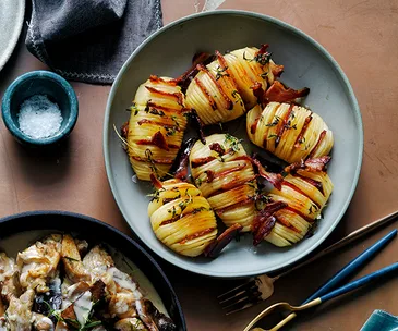 Hasselback potatoes recipe