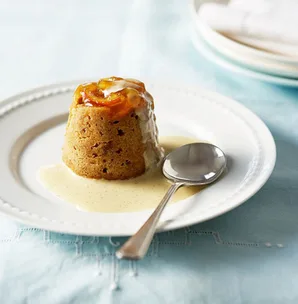 Marmalade and ginger steamed pudding