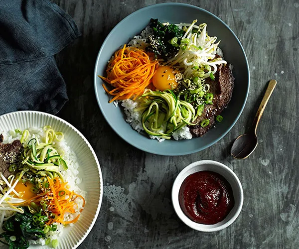 Beef bibimbap