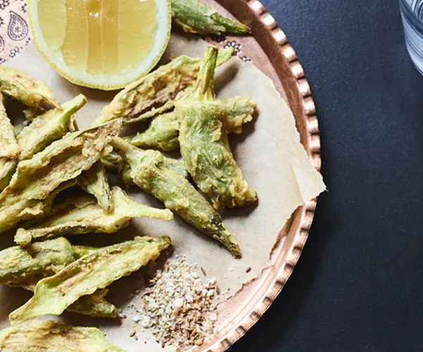 Fried okra