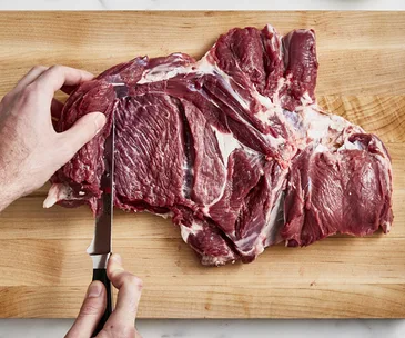 How to butterfly lamb leg