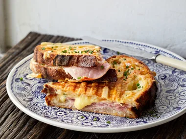 The toastie at Penny's Cheese Shop, a new artisan cheese store in Sydney
