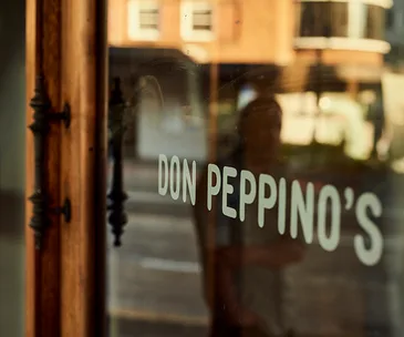 The front door to Don Peppino's