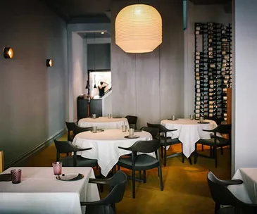 The dining room at Kazuki's 