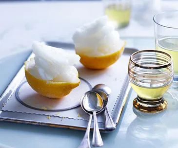 Lemon sorbetto