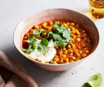 Chana masala, chickpea curry