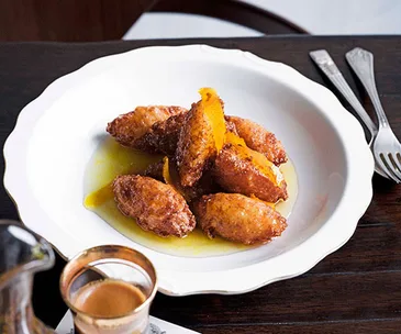 Zeppole di San Giuseppe (St Joseph's doughnuts)