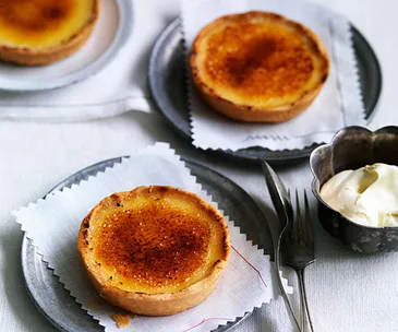 Classic lemon cream tartlets (Tartes au citron)