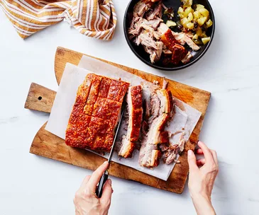 Perfect roast pork