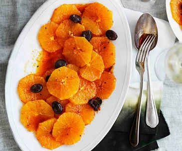 Orange and olive salad