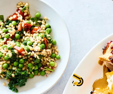 JoyBird’s pea and barley salad