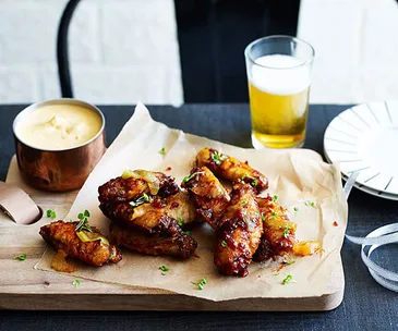 Holy roller hot wings