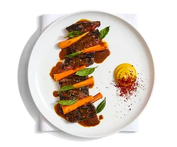 Sunda's steak with sunrise lime satay