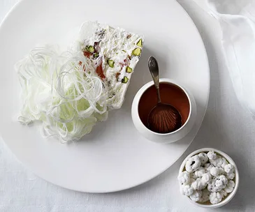 Persian nougat glacé