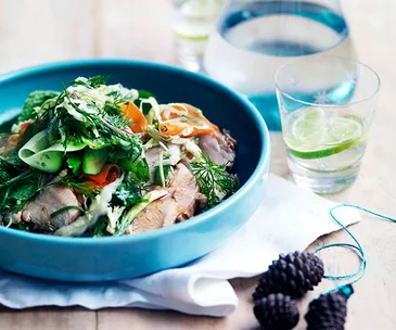 Kylie Kwong: Red-braised free-range turkey breast with Chinese coleslaw