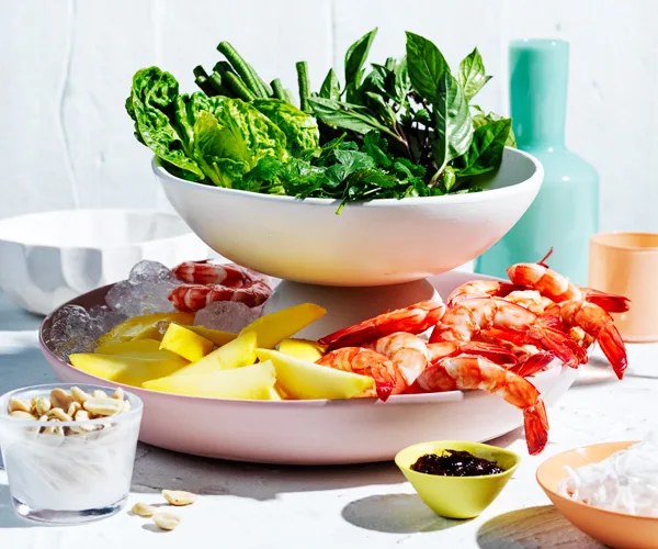 Prawn cocktail tower