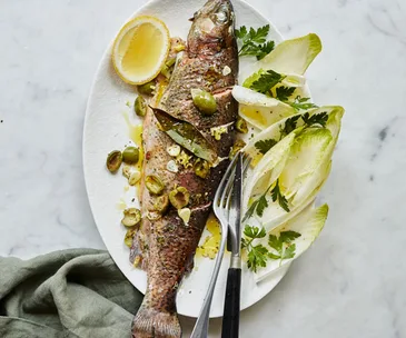 Giovanni Pilu’s trout with white wine and rosemary