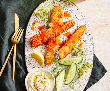 Adam Wolfers’ carrot schnitzel