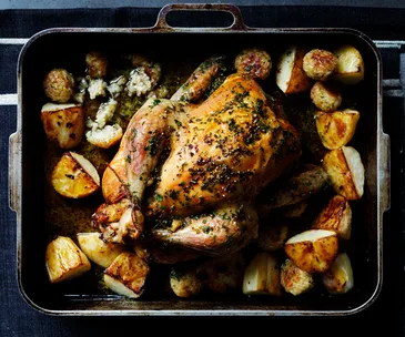 Nonna’s rice-stuffed chicken by Matteo Tine