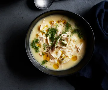 Simon Gloftis’ avgolemono: how to make it, and its significance in his family