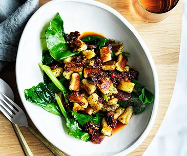 Bar Brosé's gnocchi with lap cheong