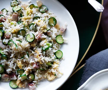 Anchovy fried rice