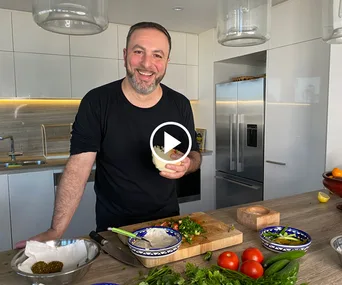 Watch: Michael Rantissi makes falafel