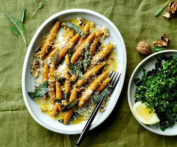 Sean Moran’s pumpkin and walnut gnocchi