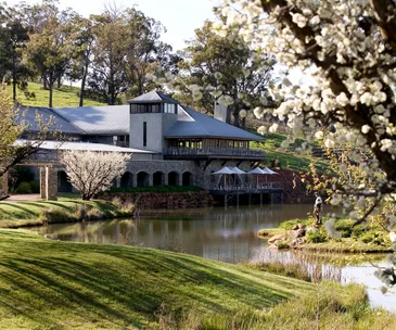 Exterior view of Millbrook Winery restaurant in Perth Hills suburb of Jarrahdale