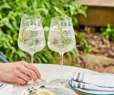 Tedesca Osteria’s Rose and Mary Spritz