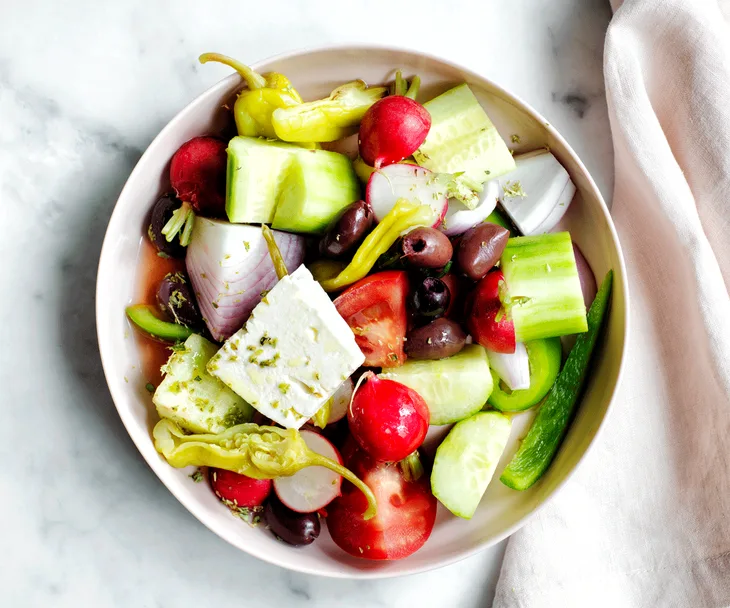 Hellenika&rsquo;s Greek salad
