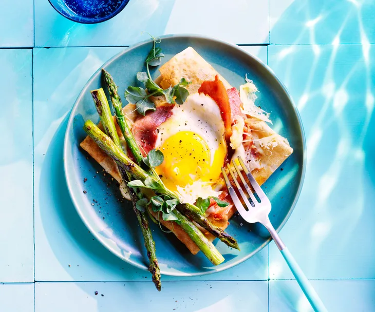 Croque-madame cr&ecirc;pes