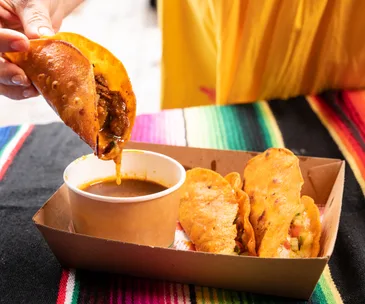 Birria Taco at Coyoacán Social in South Eveleigh, Sydney