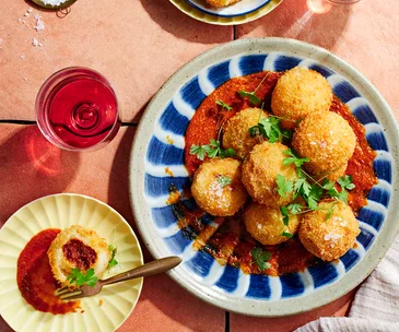 Bomba recipe with potato and chorizo from MoVida chef Frank Camorra