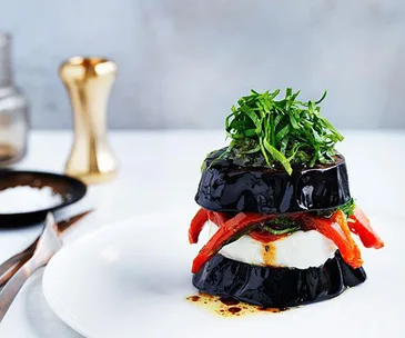 Christine Manfield’s eggplant sandwich