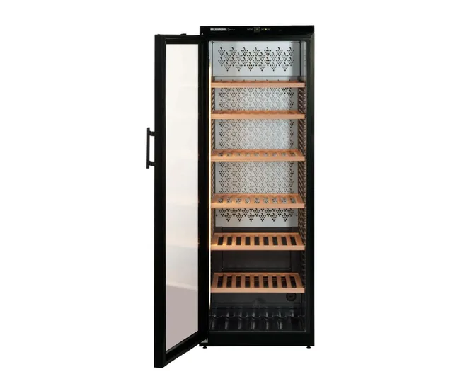 Liebherr 195 bottle wine storage cabinet.